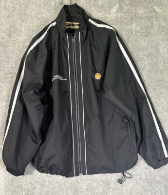 Cortavientos Chevron North End Hombres Cremallera Completa Todo Clima Ropa Ligera Talla L Foto 1 de 4