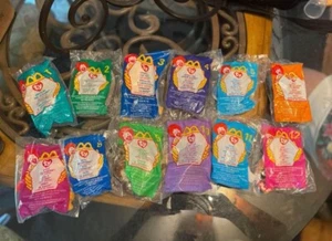 Neu in Verpackung TY mcdonalds 1999 Beanie Babys (alle 12) mit 1993/1999 Eichenbach Fehler - Bild 1 von 7