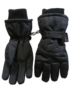 BONITAS GORRAS Para Hombre Impermeable Thinsulate Clima Frío Invierno Guante de Esquí con Crestas - Imagen 1 de 1