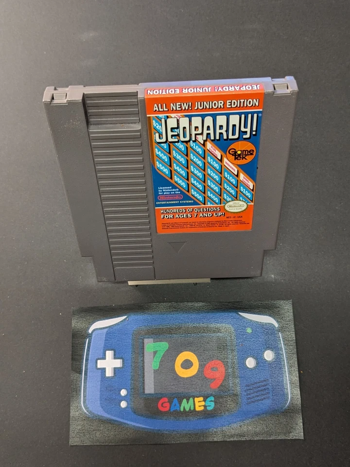 Jeopardy: Junior Edition (Nintendo Entertainment System, 1989) NES - Image 1 of 1
