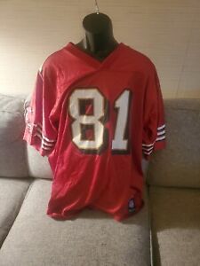 san francisco 49ers jersey Terrell Owens 81 Reebok NFL Authentic Team Replica L