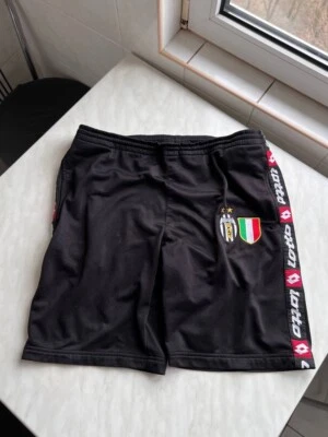 Pantalones Cortos de Fútbol Vintage Juventus Italia Lotto Para Hombre Talla L Camiseta de Fútbol Años 90 Foto 1 de 4