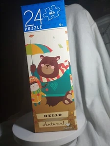 Juego de rompecabezas de 24 piezas Hello Autumn nuevo precintado - Imagen 1 de 6