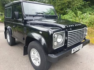Land Rover Defender 90 Tdci XS Black 2007 Lovely condition throughout - Picture 1 of 18