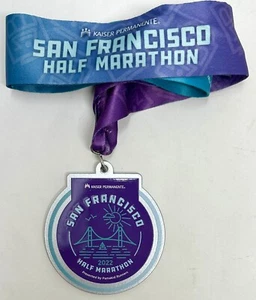 2022 Kaiser Permanente San Francisco KPSF Half Marathon Finisher Medal - Picture 1 of 2