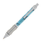 Sensa Click Plasmuloid Ballpoint Pen In Cyan Blue Pearl W/ Plasmium Gel Grip