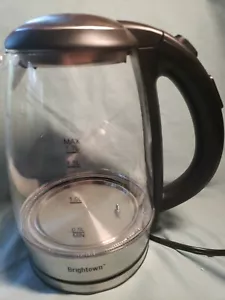 Brightown Electric Tea Kettle, Glass Hot Water Pot with LED Lights, Variable ... - Picture 1 of 4