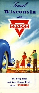 Mappa stradale Conoco 1956: Wisconsin NOS - Foto 1 di 1