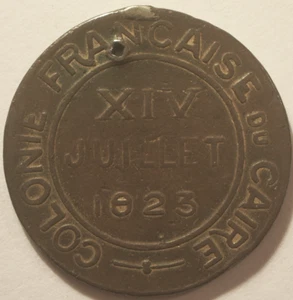Colonie Française du Caire, Egypte, 14 juillet 1923, Rare !! - Picture 1 of 2