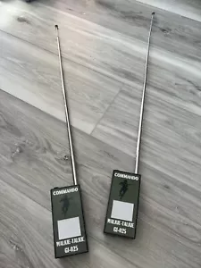 COMMANDO Walkie Talkie 1960s Army soldier GI-025 Gabriel toy radios SET OF 2 - Picture 1 of 6