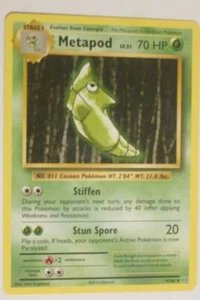 093PK004 - Metapod - 4/108 - Evolutions Set - Uncommon - Foto 1 di 2
