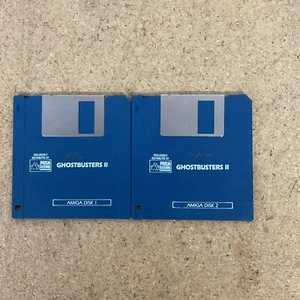 GHOSTBUSTERS II GAME AMIGA COMPUTER 3.5" INCH FLOPPY(S) - Picture 1 of 2