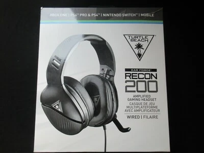 TURTLE BEACH XBOX ONE Recon EF 200 Wired Gaming Headset XONE PS4 SWITCH schwarz - Bild 1 von 3