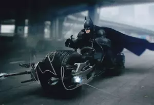CHRISTIAN BALE autografo firmato 20x30cm BATMAN di persona autografo ACOA KNIGHT - Foto 1 di 2