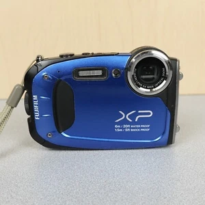 Fujifilm FinePix XP60 fotocamera impermeabile digitale compatta blu PROBLEMA SCHERMO - Foto 1 di 10