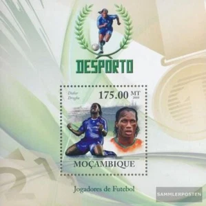 Briefmarken Mosambik 2010 Mi Block 319 (kompl. Ausgabe) postfrisch Fußballspiele - Bild 1 von 1
