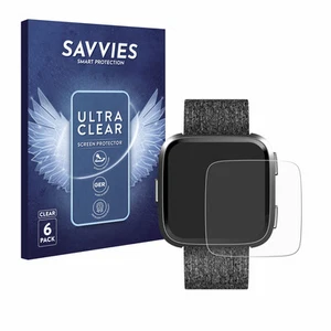 6x Folie für Fitbit Versa Special Edition Schutzfolie Displayschutz Display - Zdjęcie 1 z 11
