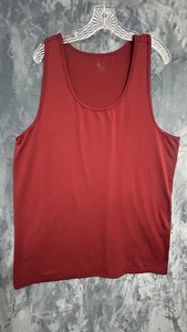 Reebok Tank Top Shirt Herren Large Ärmellos Gym Workout Rot (1250) - Bild 1 von 7