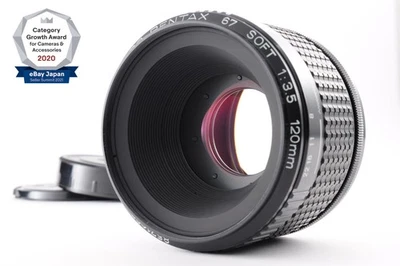 **MINT** SMC Pentax 67 Soft 120mm f/3.5 MF Lens + Cap For 6x7 67 67II From Japan - Image 1 of 4