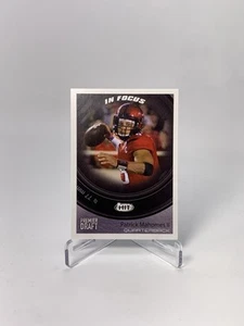 Patrick Mahomes II 2017 Sage Hit Football In Focus Premier Draft RC #43 - Bild 1 von 2