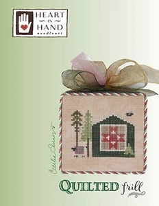 Quilted Frill~Heart In Hand Needleart - Picture 1 of 1