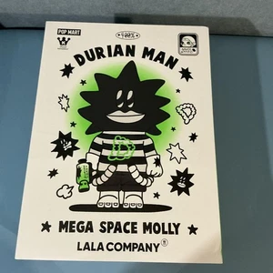 POP MART MEGA SPACE MOLLY 400% LALA COMPANY-DURIAN MAN RADIO Series Figure F/S - Picture 1 of 9