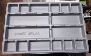Werkzeugkiste Schublade Organizer Tablett 22 1/8" L x 14 3/8" B x 1 1/2" T Bo-Mer Mfg Co. 8 Stck. - Bild 1 von 4