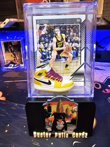 Caitlin Clark Card & Jordan 1 Shoe Shadow Box - 2024 Donruss #6 - Color Match! - Bild 1 von 4