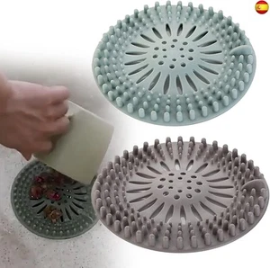 ZoeTekway 2 filtros de silicona para el pelo, filtro de pelo, colador de - Imagen 1 de 7