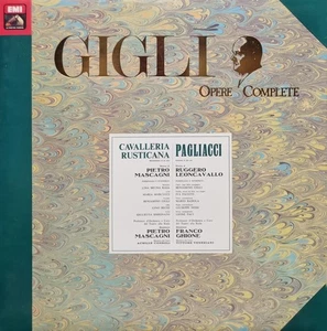 Mascagni, Leoncavallo - Cavalleria Rusticana / Ghione, Gigli - 3 LP Box Set - Bild 1 von 4
