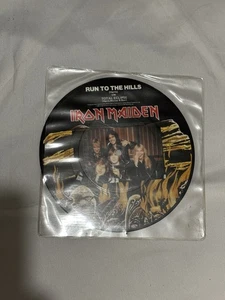 Iron Maiden Run to the Hills 7" Vinyl Picture Disc EMI EMIP 5263 (1982) - Picture 1 of 2