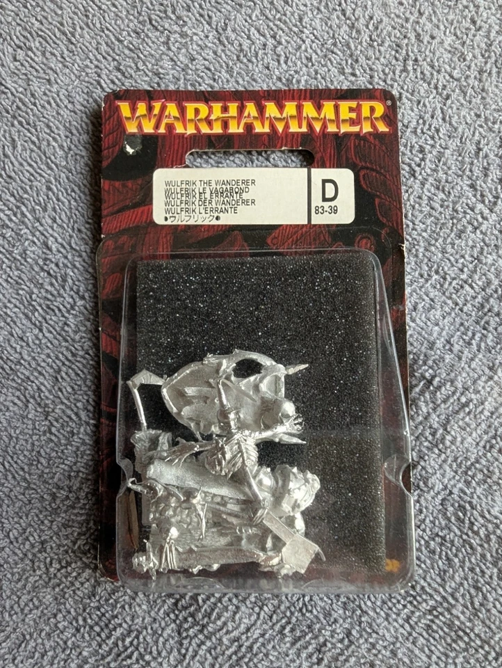 Games Workshop Warhammer Fantasy 83-39 Wulfrik the Wanderer Chaos Lord NEW Metal - Image 1 of 1