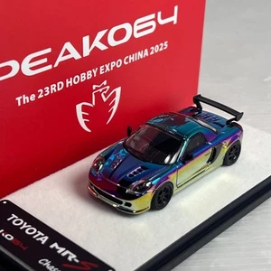 1/64 Peako Peako64 Toyota MRS Chrome Chase Car Special HEC 2025 PGM - Picture 1 of 4