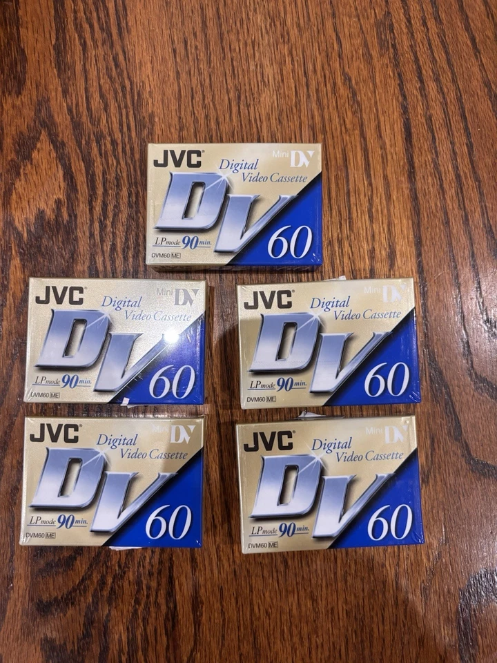 Blank Tape - JVC 60me Mini DV Digital Video Cassette SP UPC 4975769132513