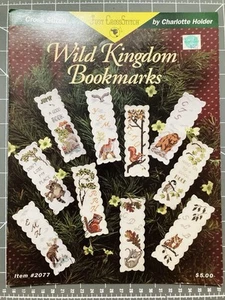 Wild Kingdom Bookmarks Cross Stitch Patterns Charlotte Holder Just Cross Stitch - Picture 1 of 6