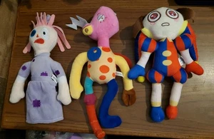 The Amazing Digital Circus 2025 3er Set Plüsch Pomni, Zooble & Ragatha - Bild 1 von 8