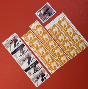Colección de estampillas postales US EAGLE A STAMP, Olimpiadas y Bob Willis - Imagen 1 de 12