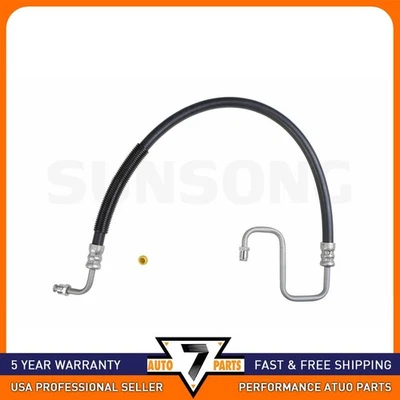 Conjunto de manguera de línea de presión de dirección asistida Sunsong para Chevrolet Nova 1970-1972 Foto 1 de 4