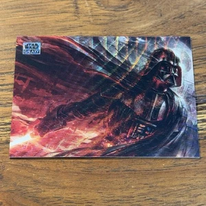 Conquering Shadow 2024 Topps Star Wars Galaxy Chrome WAVE 18/99 Refractor #80 - Picture 1 of 2