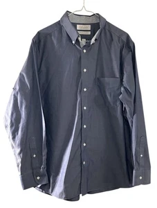 Roundtree & Yorke Gold Label Performance Button Down Dress Shirt Slim Fit 17/33 - Picture 1 of 11