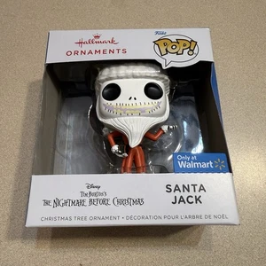 New Hallmark Disney The Nightmare Before Christmas Santa Jack Funko POP Ornament - Picture 1 of 7