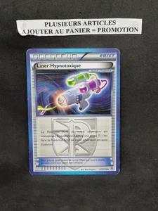 Carte Pokémon Tempête Plasma laser hypnotoxique 123/135 Noir et Blanc - Imagen 1 de 3