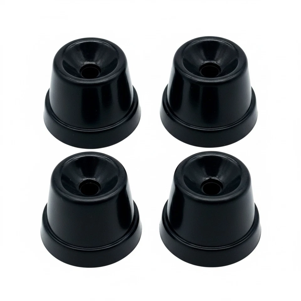 Pies de acordeón de plástico - Pies de repuesto / Pies de apoyo para piezas de repuesto de acordeón - Imagen 1 de 1