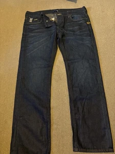 G Star Raw Jeans 38/32 Straight - Picture 1 of 3
