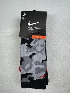 Selten neu 2014 Nike Dry-Fit Baumwolle gepolstert weich/trocken Socken Crew SX4966-905 - Bild 1 von 11
