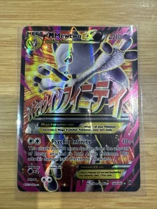 Carte Pokemon Mega M Mewtwo Ex 160/162 Breakthrough Ultra Rare Full Art Holo Neuve - Photo 1/2