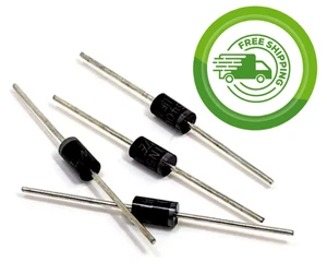 (4x) 3A - 50V Power Rectifier Diode  -Generic 1N5400 - Free Shipping - Picture 1 of 3