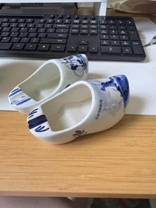 Delft Blue Holland Pottery Shoe Ashtray - Picture 1 of 3
