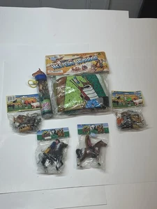 Vaqueros occidentales indios de colección nuevos sellados caballos animales de granja etc. - Imagen 1 de 19