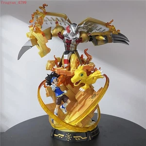 Anime Digimon Adventure War Greymon Figure Statue Model Toy Collection Gift 32cm - Picture 1 of 18